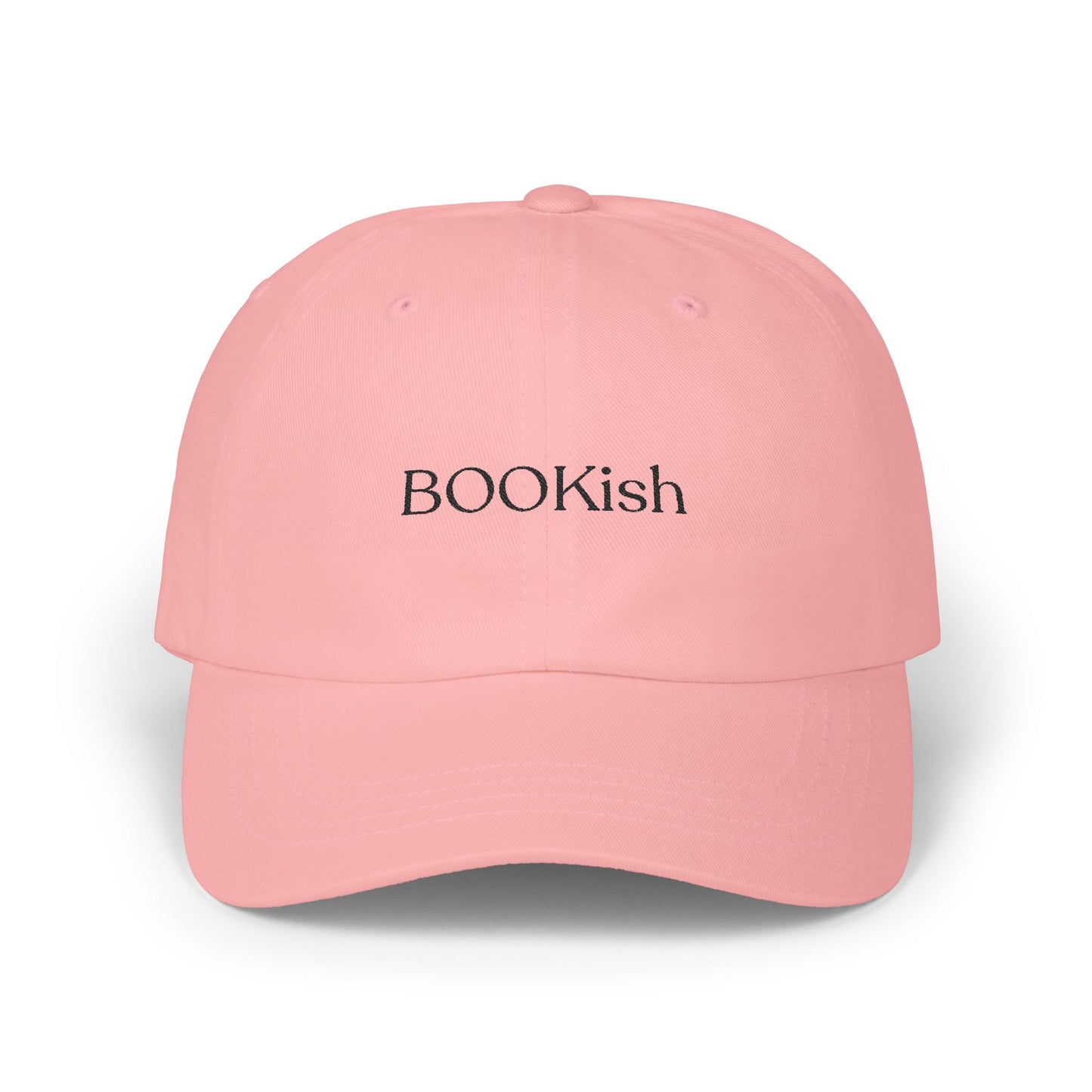 Bookish Embroidered Baseball Cap