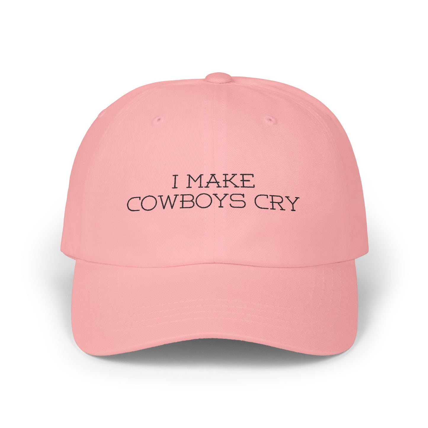 I Make Cowboys Cry Embroidered Baseball Cap
