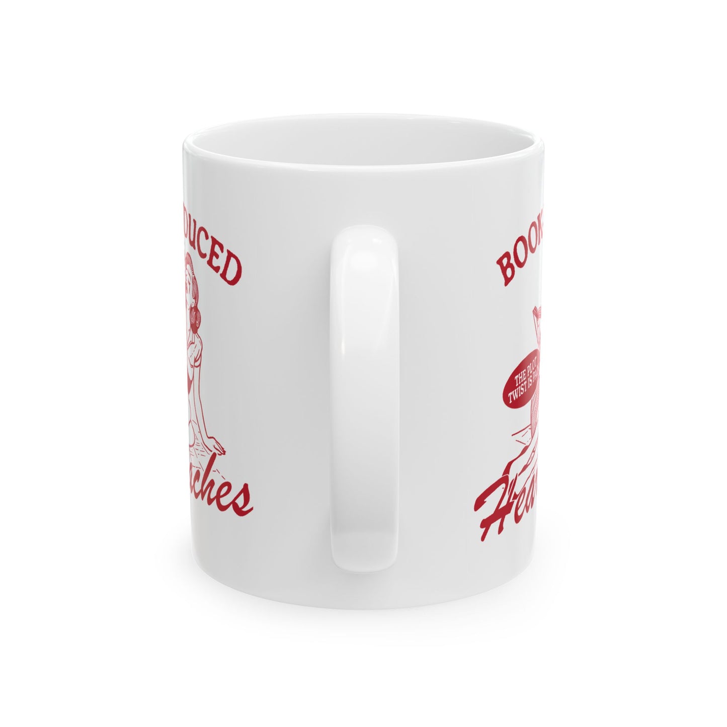 Book Induced Heartaches Mug