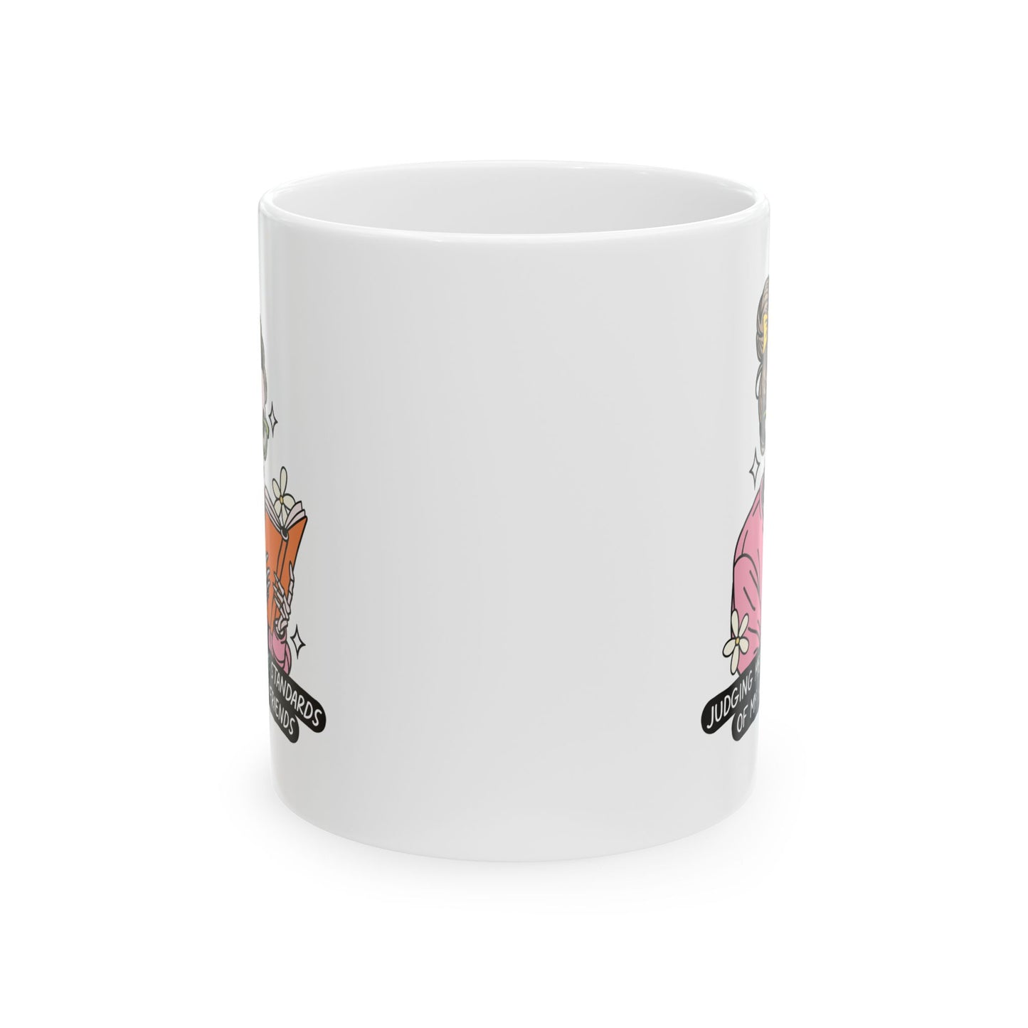 Judging Men By My Book Boyfriends Mug