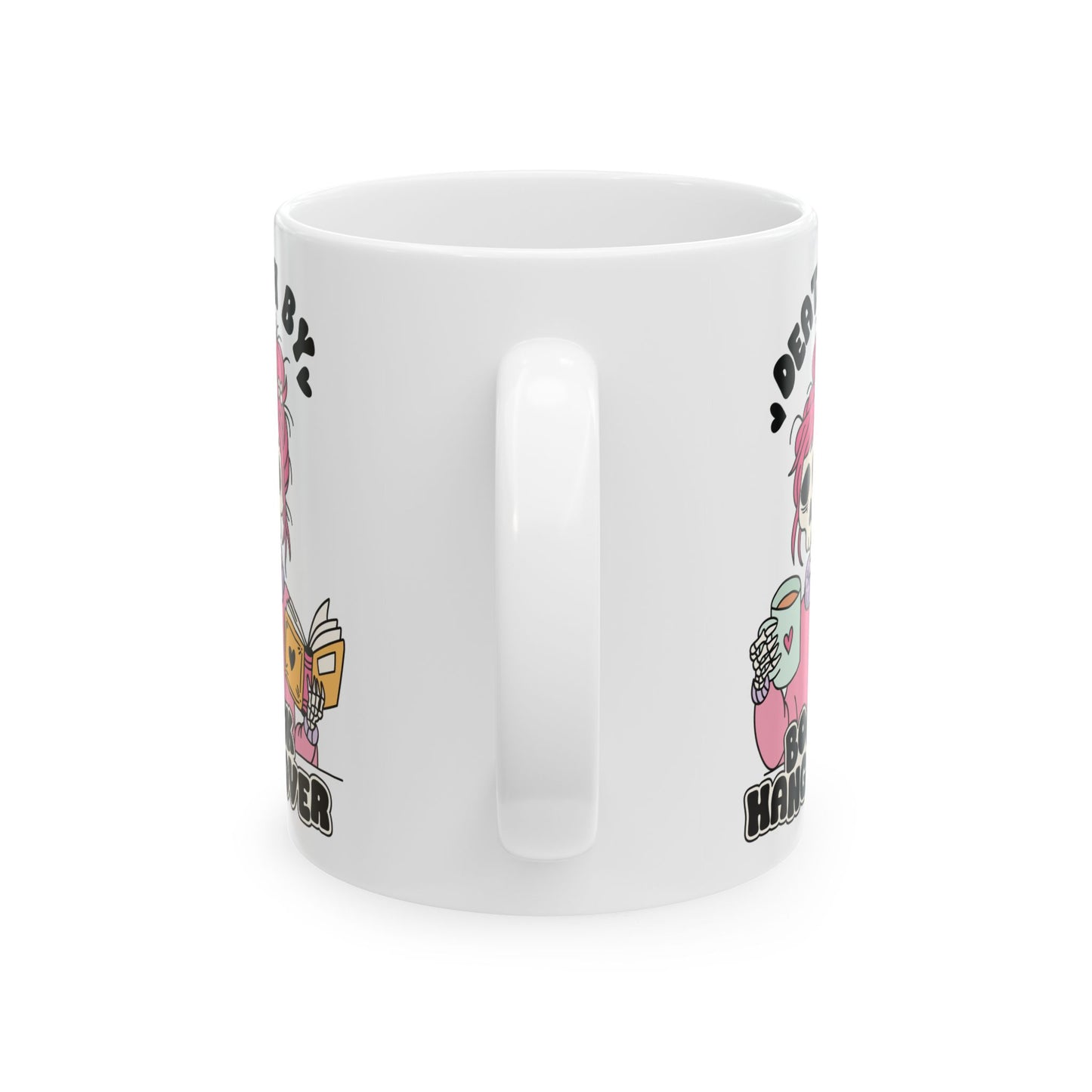 Death By Book Hangover Mug