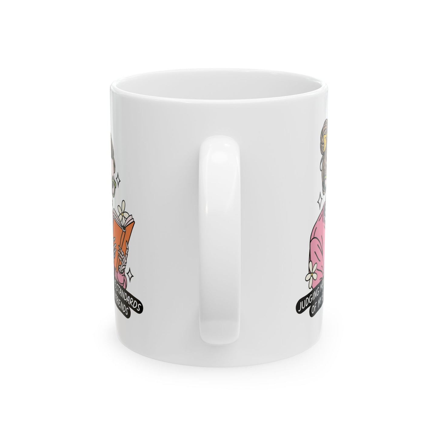 Judging Men By My Book Boyfriends Mug