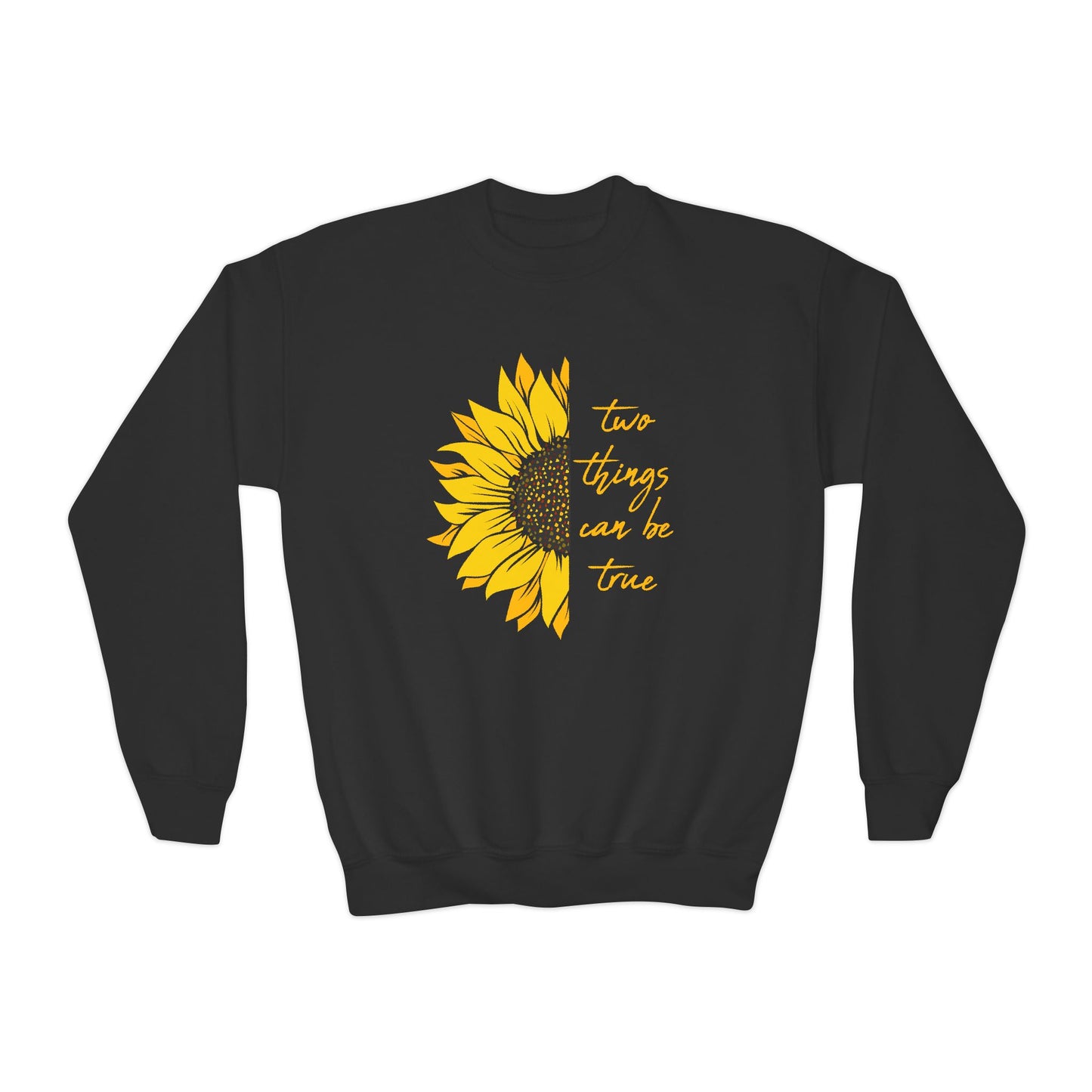 Youth Two Things Can Be True Sweatshirt
