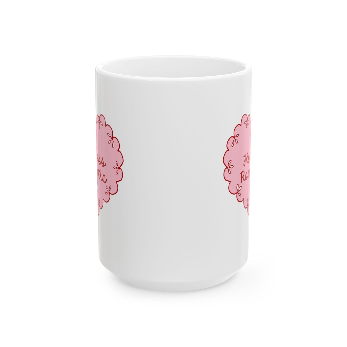 Hopeless Romantic Book Lover Mug