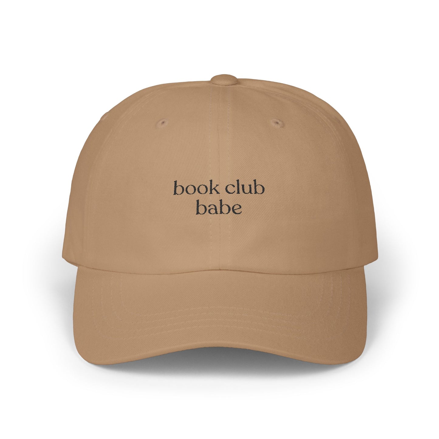 Book Club Babe Embroidered Baseball Cap