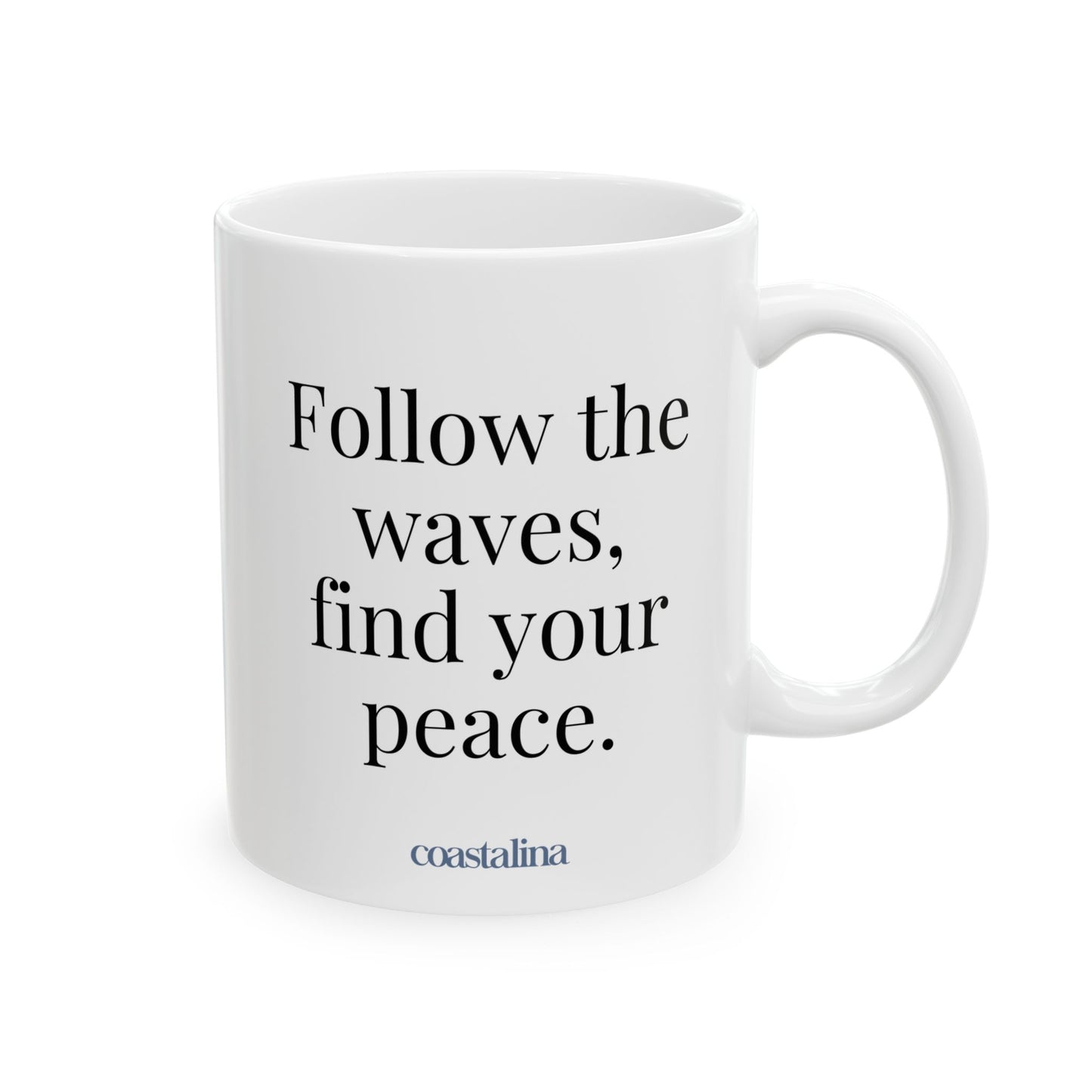 Peaceful Ocean Waves Mug