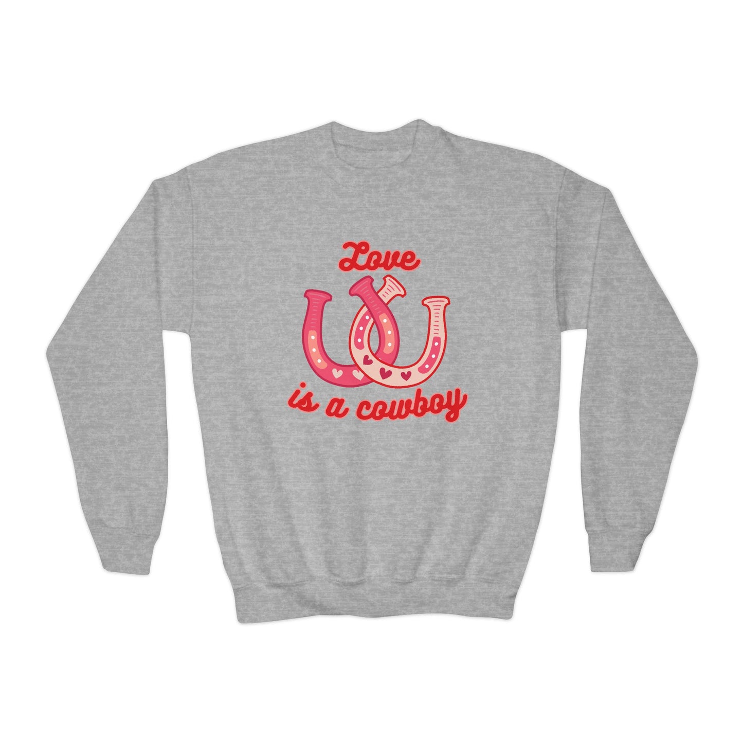 Youth Love Is A Cowboy Sweatshirt