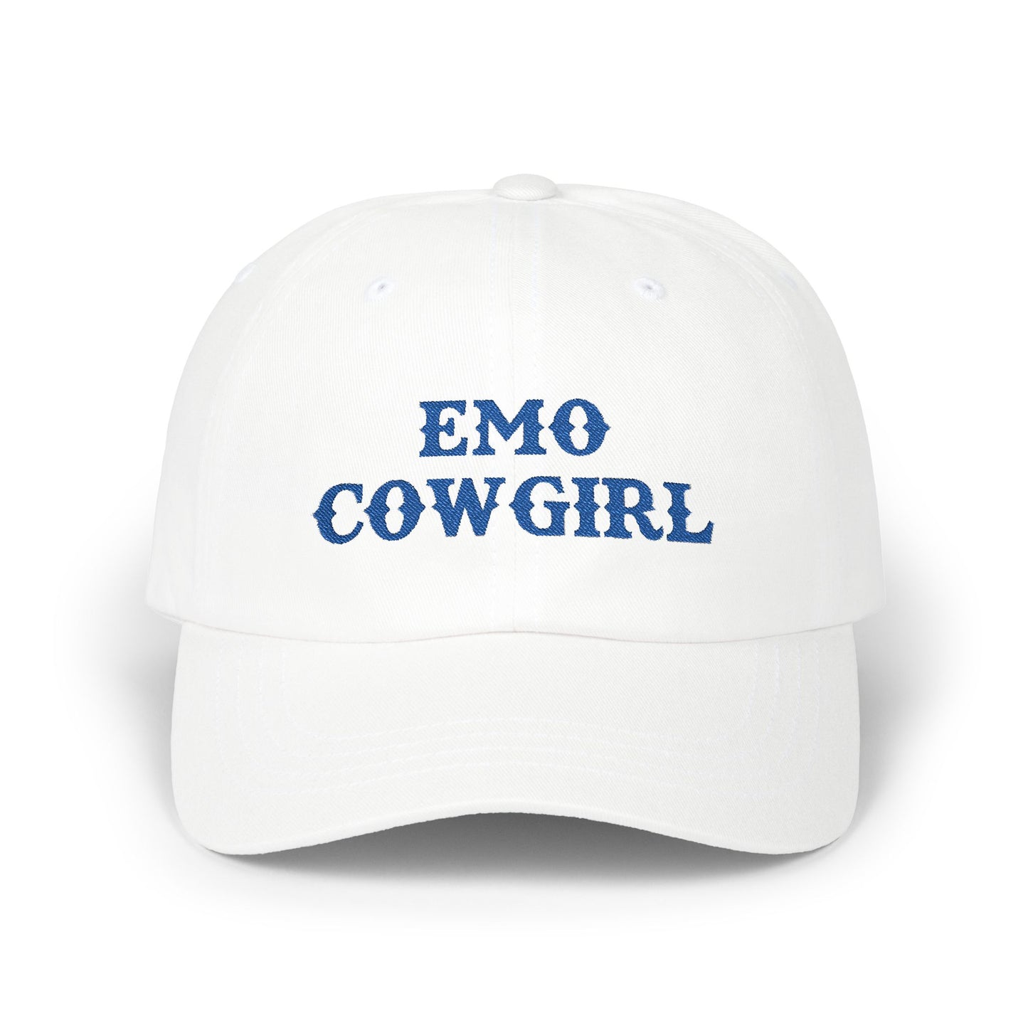 Emo Cowgirl Embroidered Baseball Cap