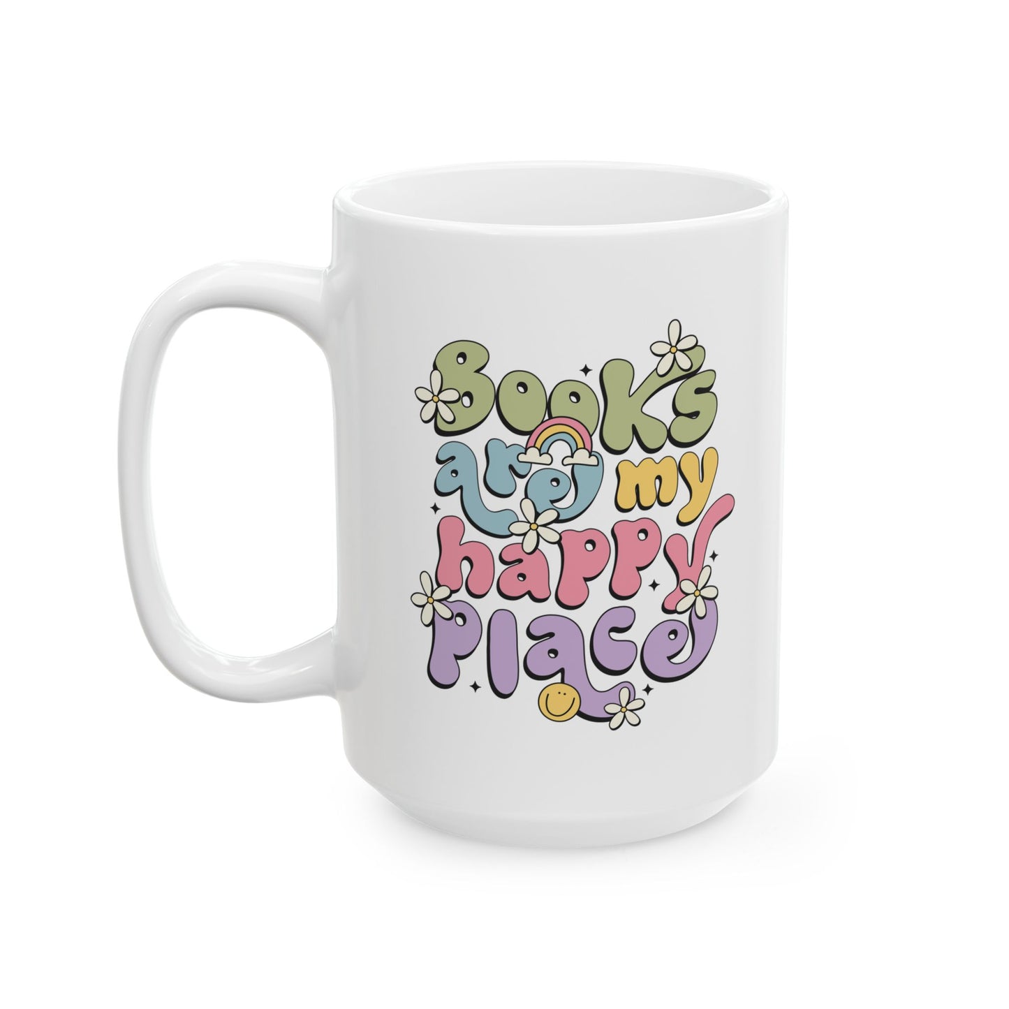 Books Are My Happy Place Mug