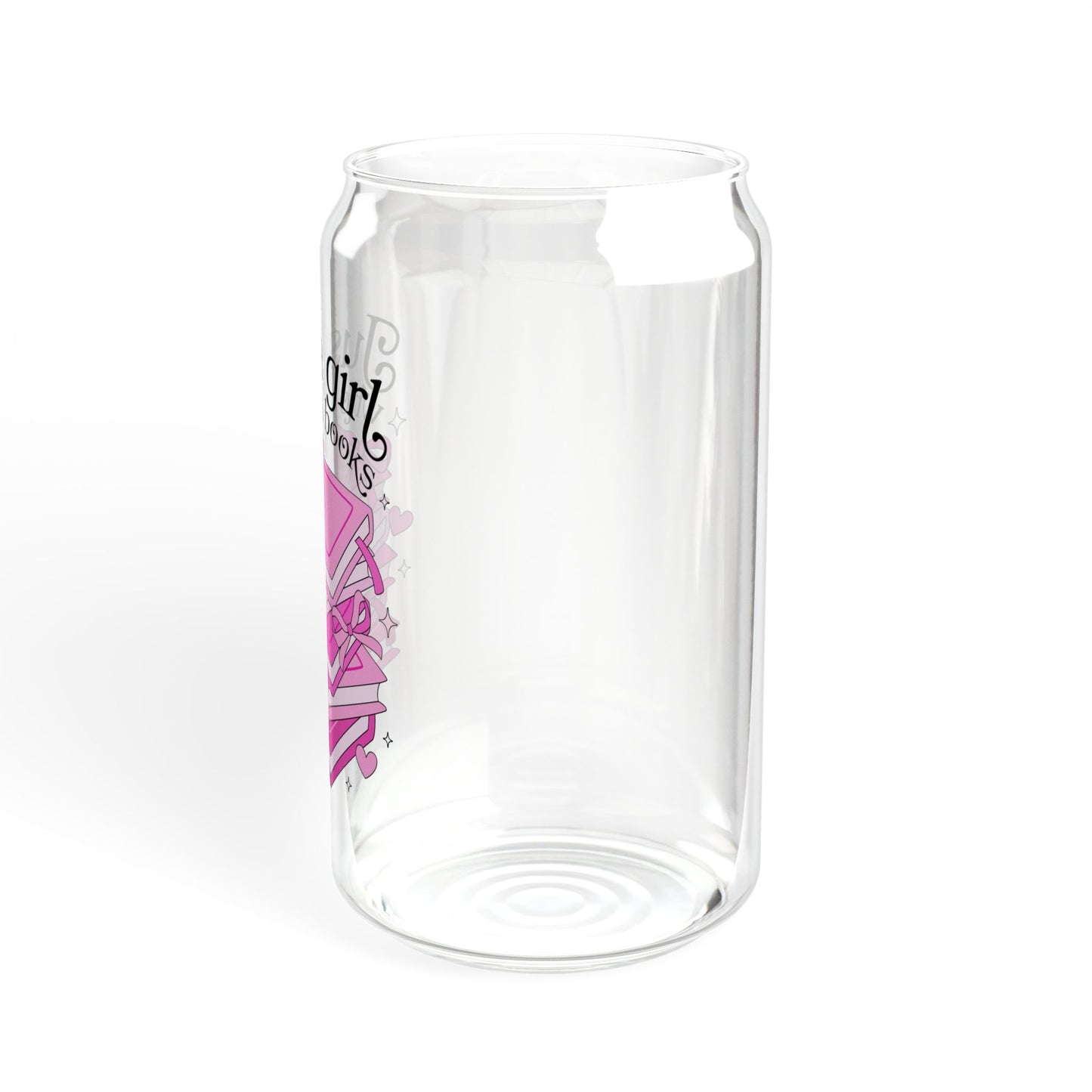 Just A Girl Who Loves Books Sipper Glass