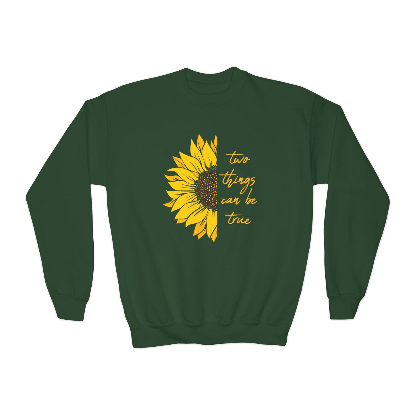 Youth Two Things Can Be True Sweatshirt