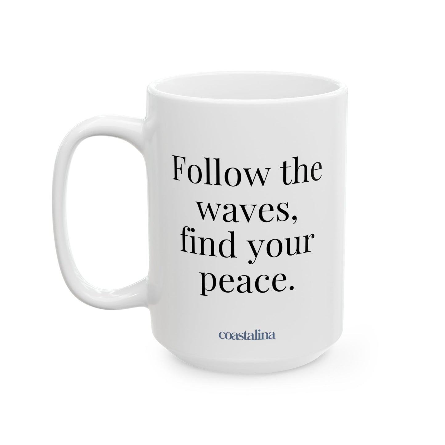 Peaceful Ocean Waves Mug
