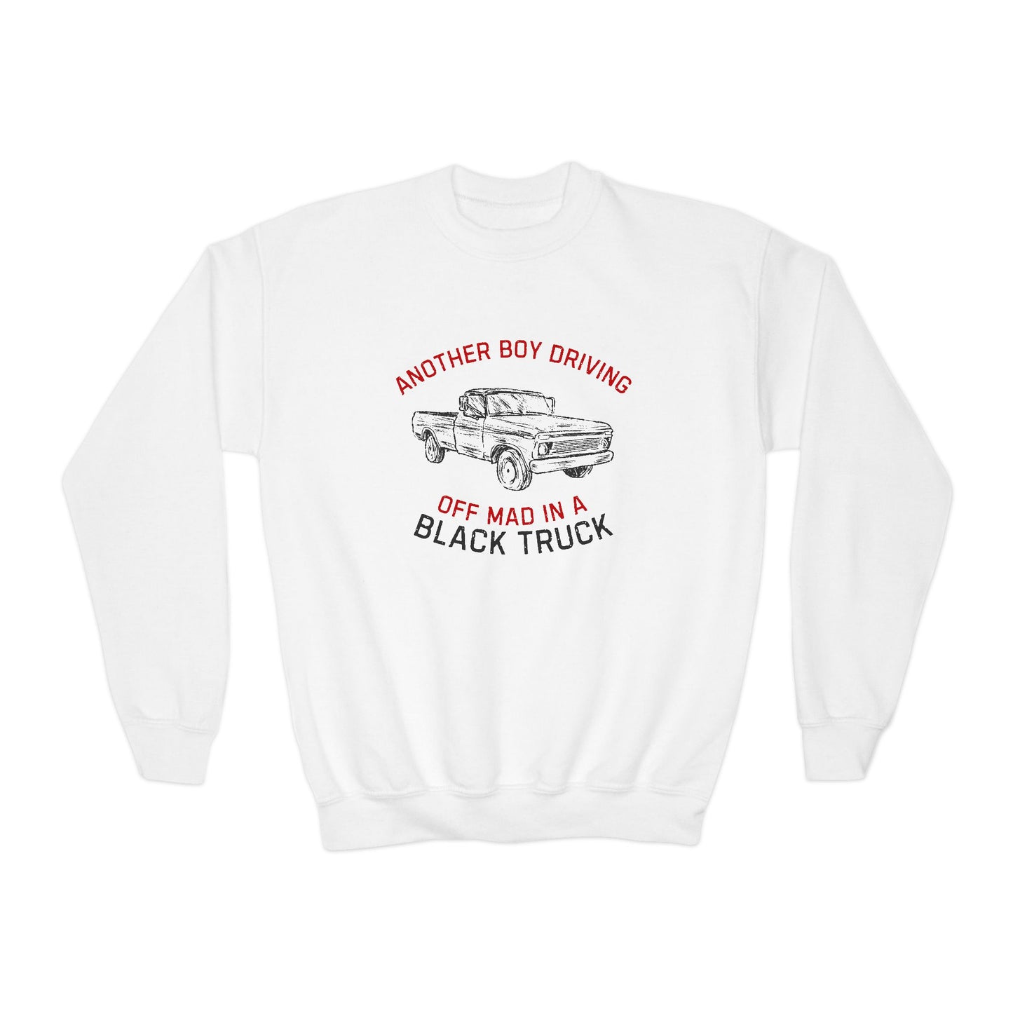 Youth Another Boy Back Truck Sweatshirt