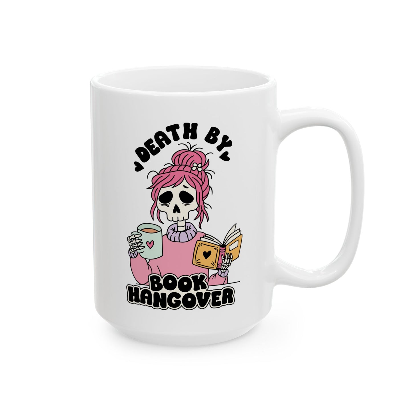 Death By Book Hangover Mug