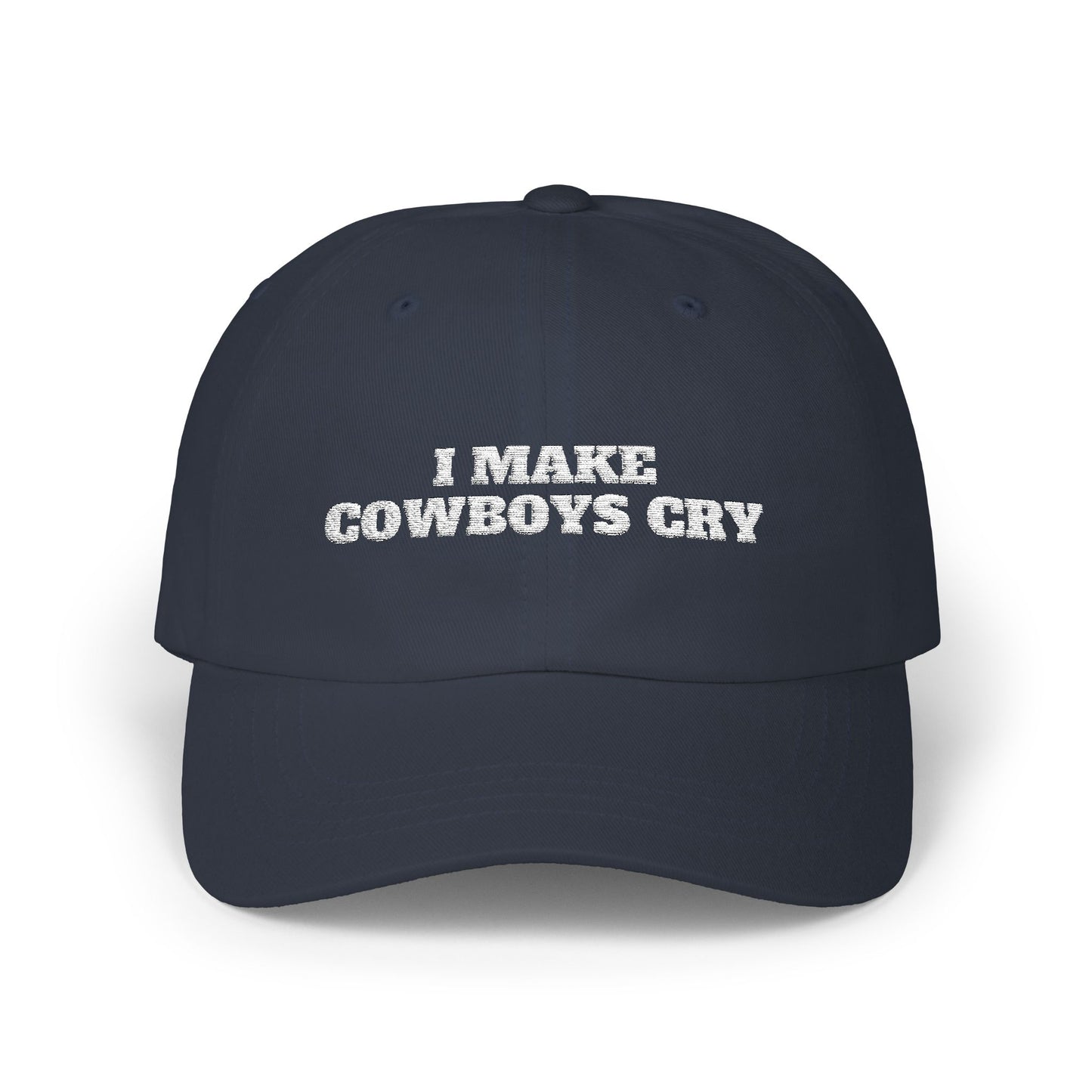 I Make Cowboys Cry Embroidered Baseball Cap