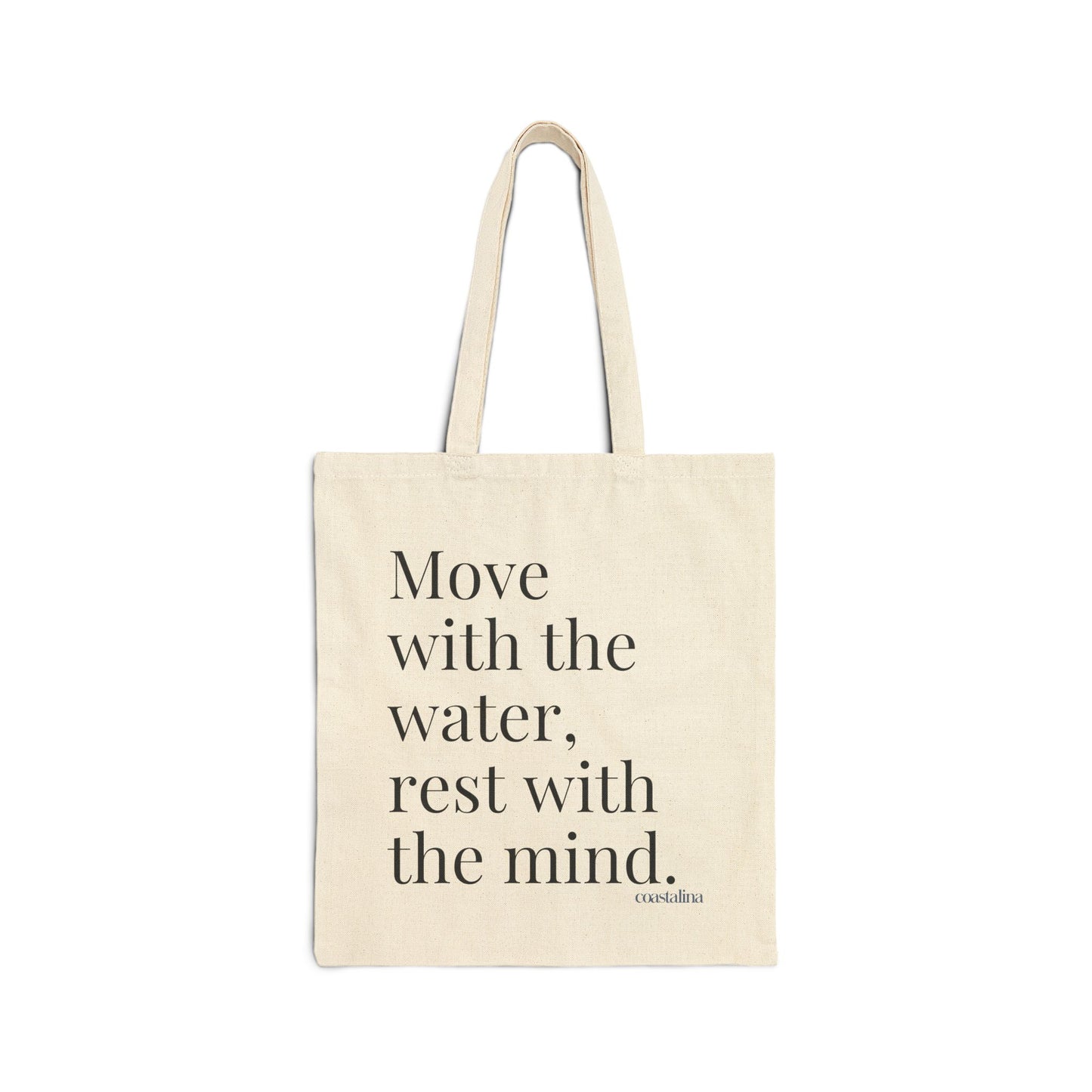 Peaceful Water Mind Tote Bag