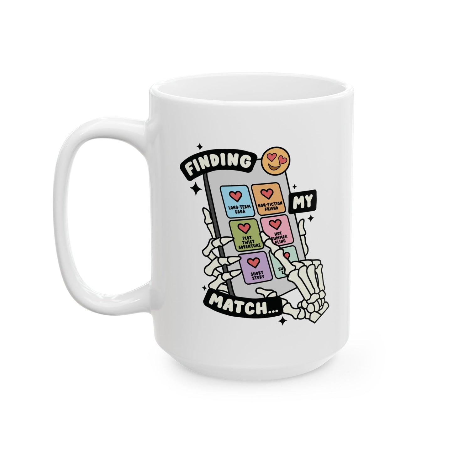 Finding My Match Book Tropes Mug