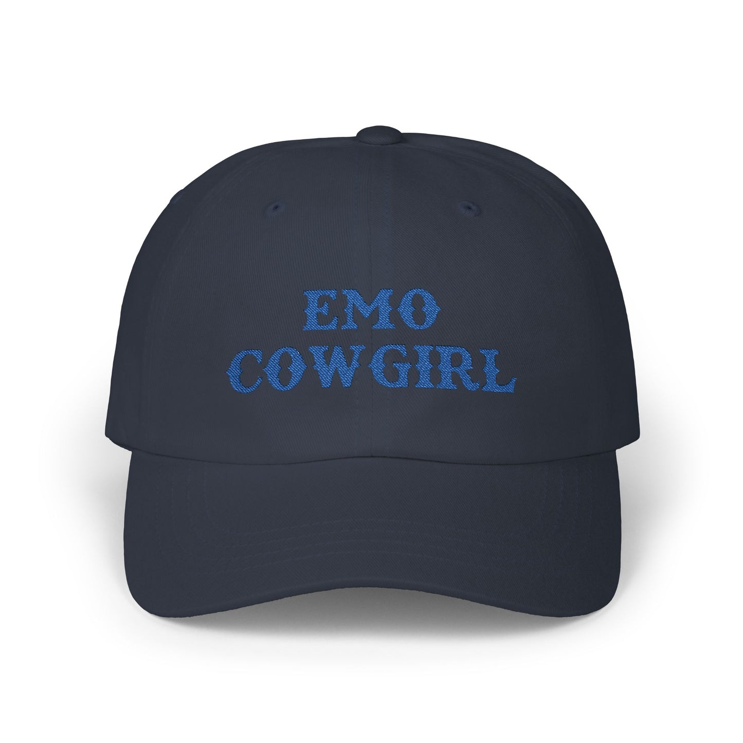 Emo Cowgirl Embroidered Baseball Cap