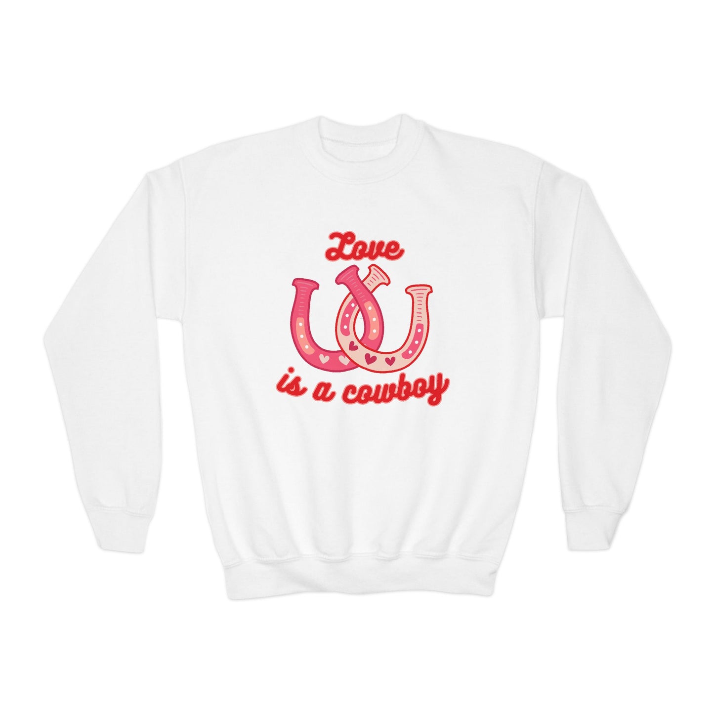 Youth Love Is A Cowboy Sweatshirt