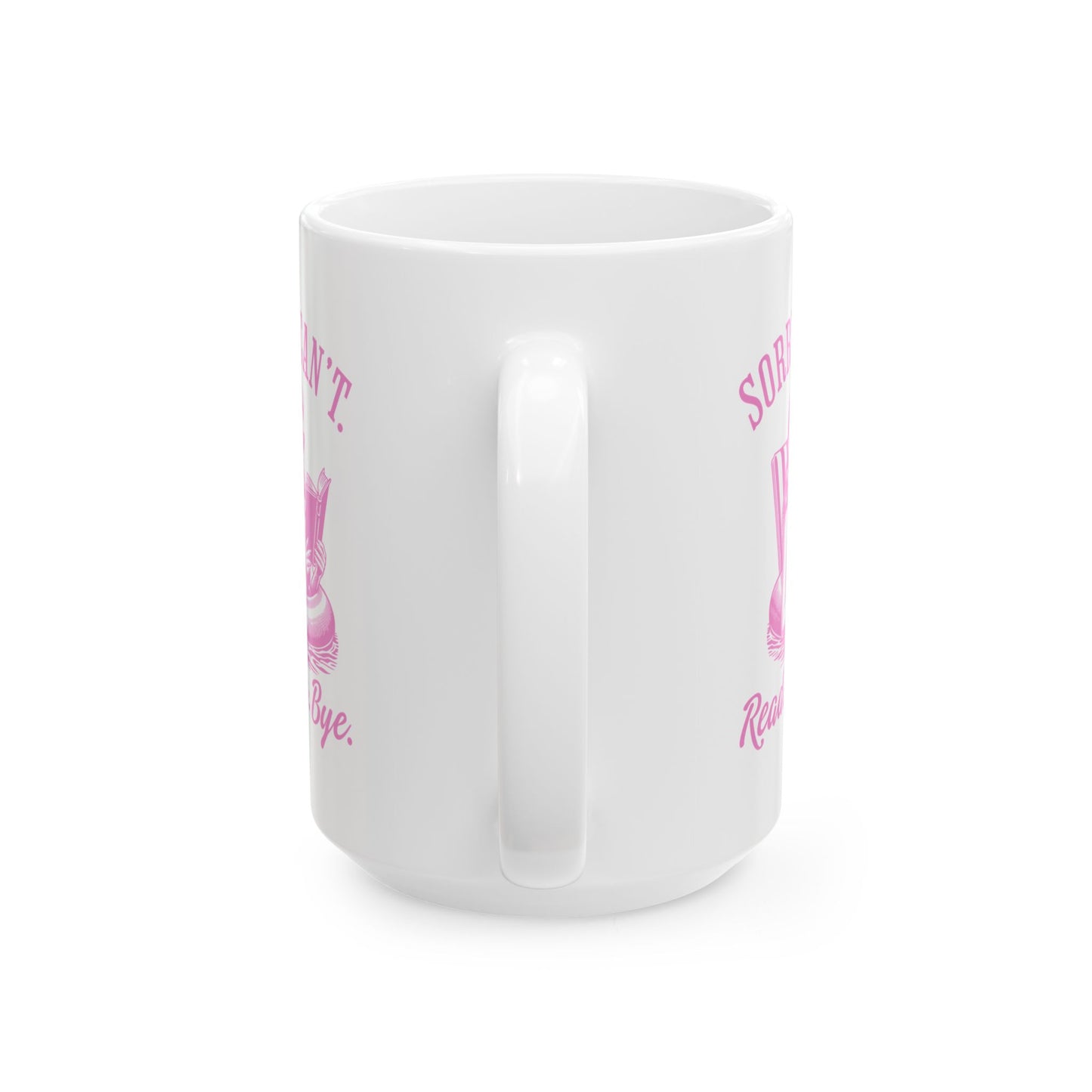Sorry Can't Reading Bye Mug