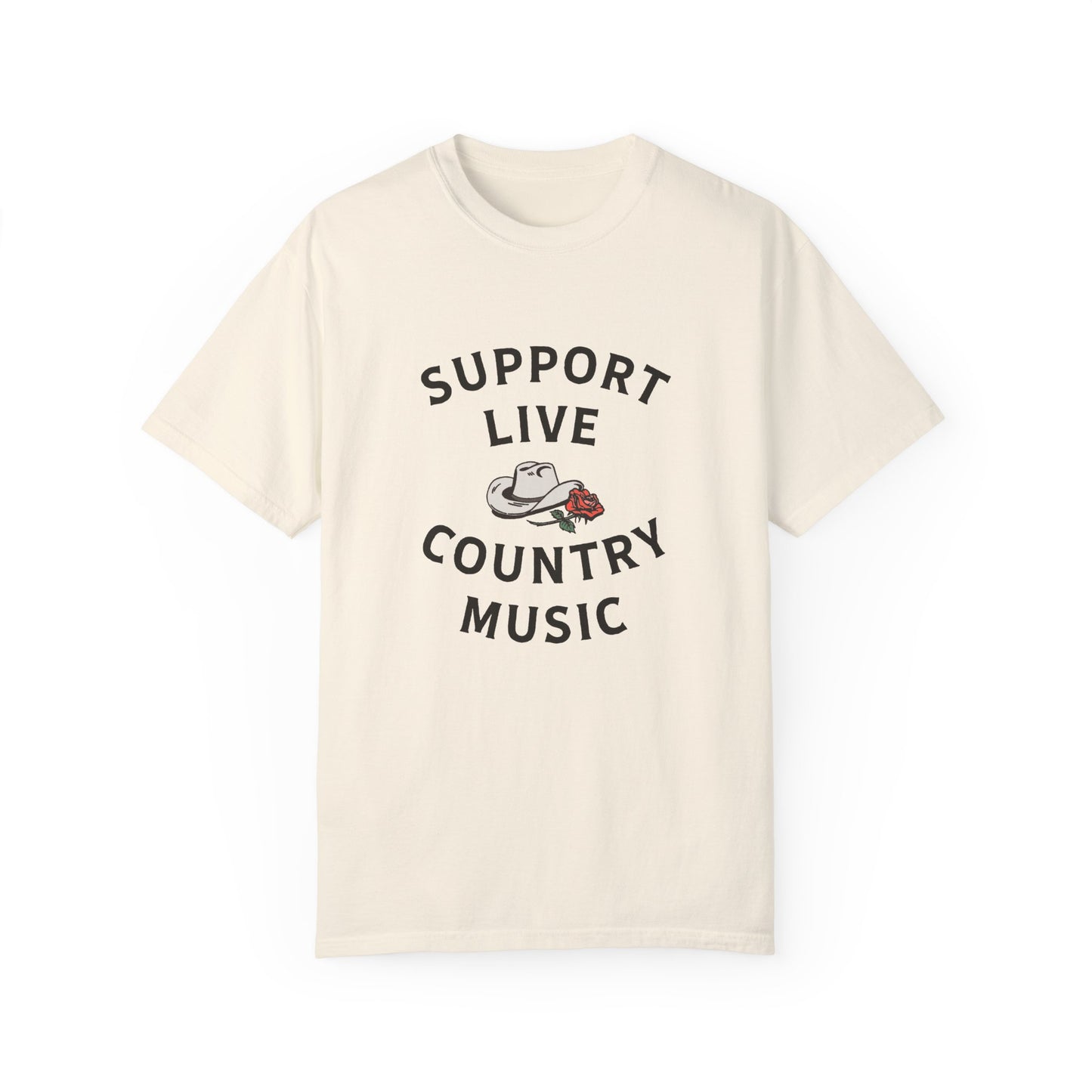 Support Live Country Music T-Shirt