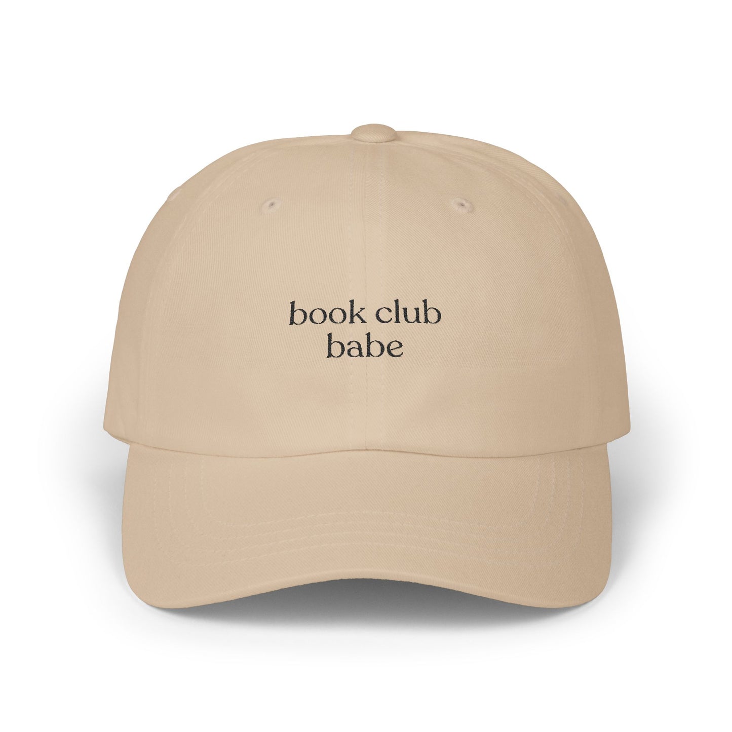 Book Club Babe Embroidered Baseball Cap