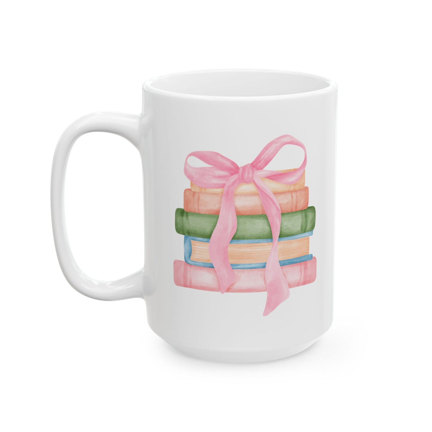 Books & Bow Coquette Mug