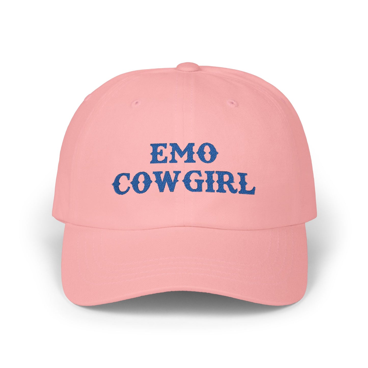 Emo Cowgirl Embroidered Baseball Cap