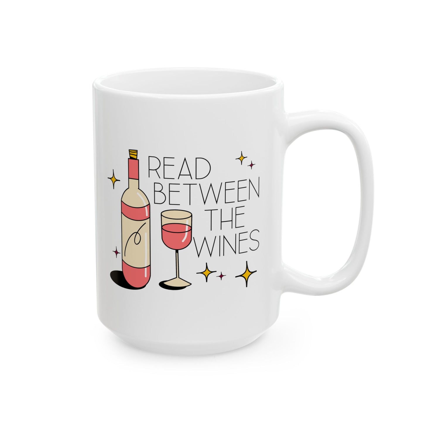 Read Between The Wines Mug
