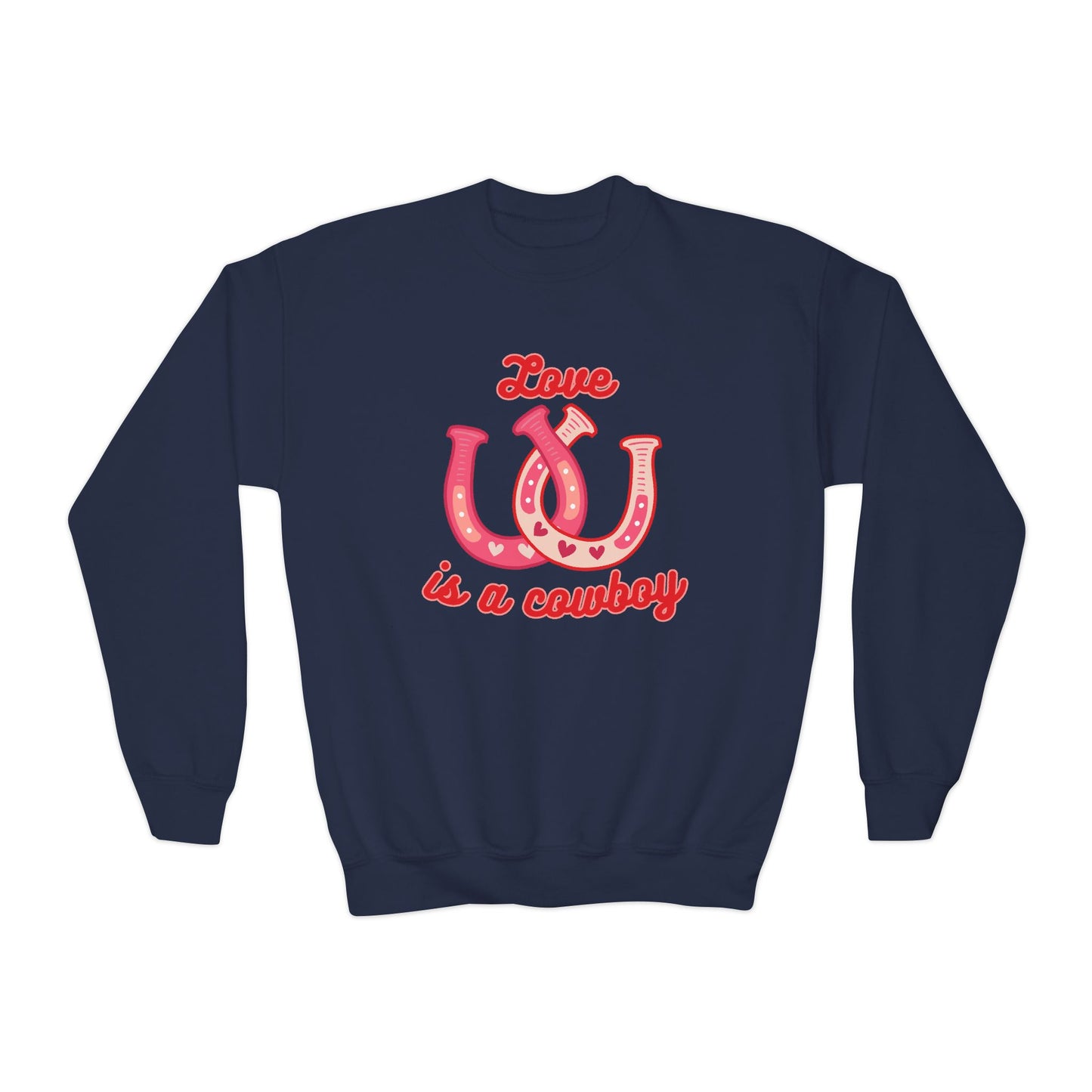 Youth Love Is A Cowboy Sweatshirt