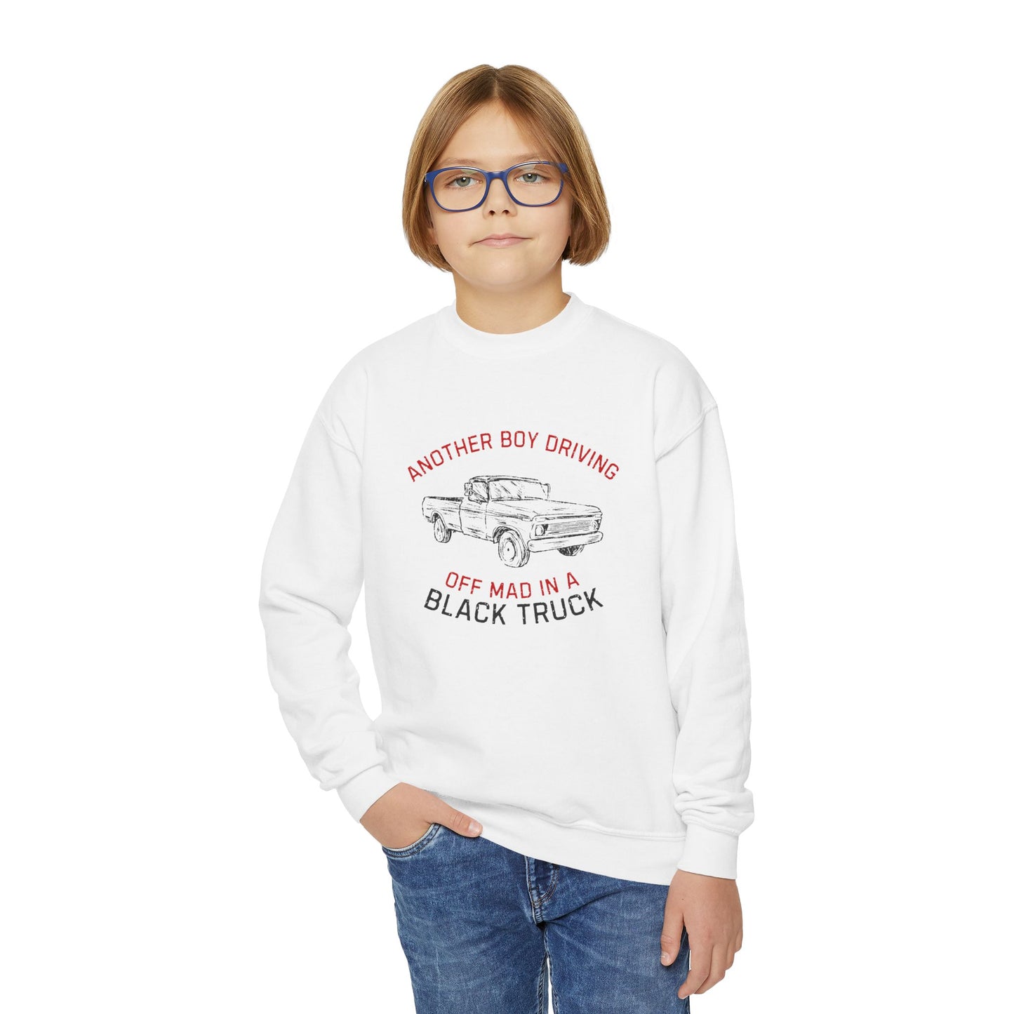 Youth Another Boy Back Truck Sweatshirt