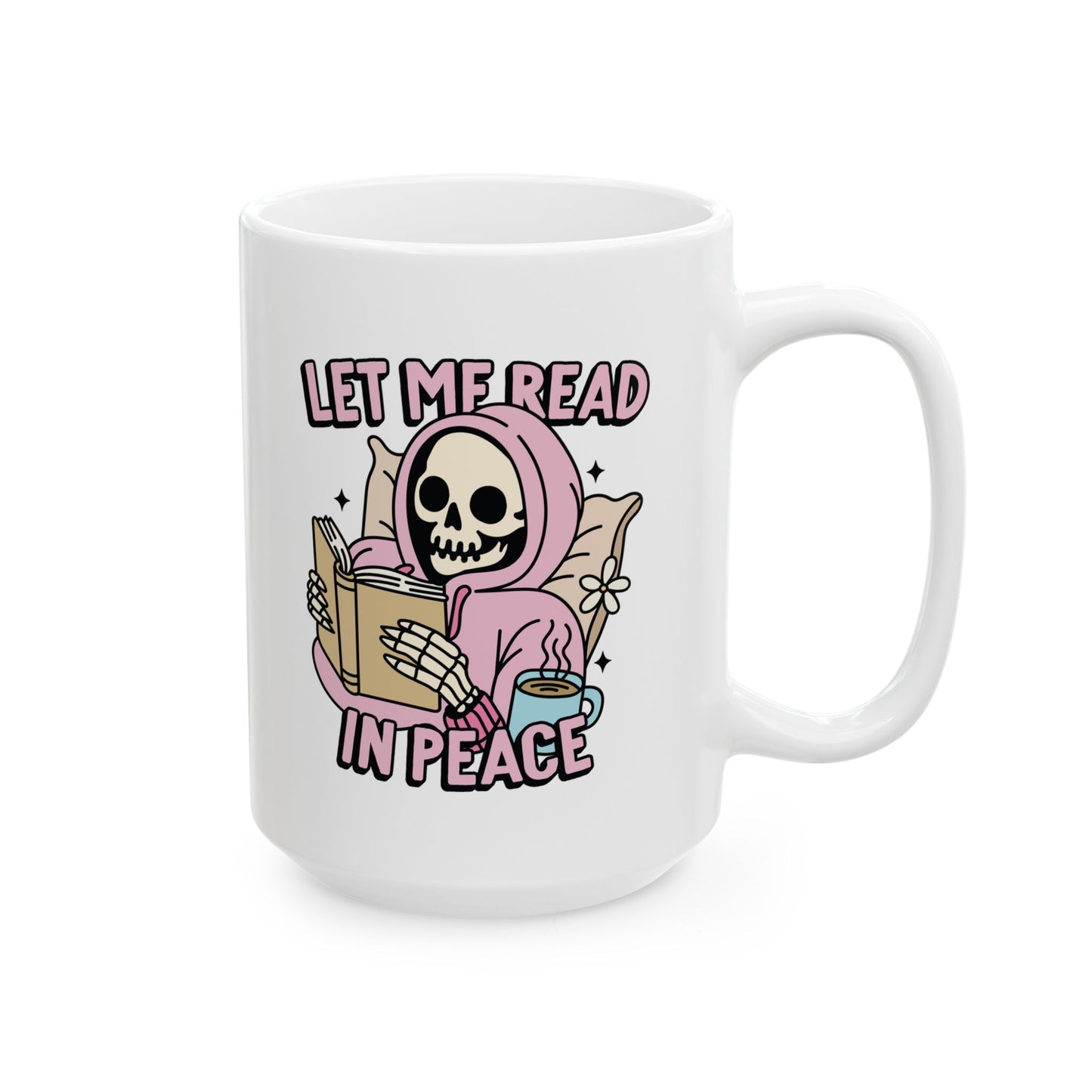 Let Me Read In Peace Mug