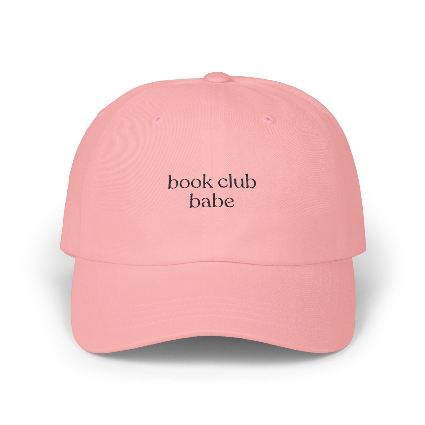 Book Club Babe Embroidered Baseball Cap