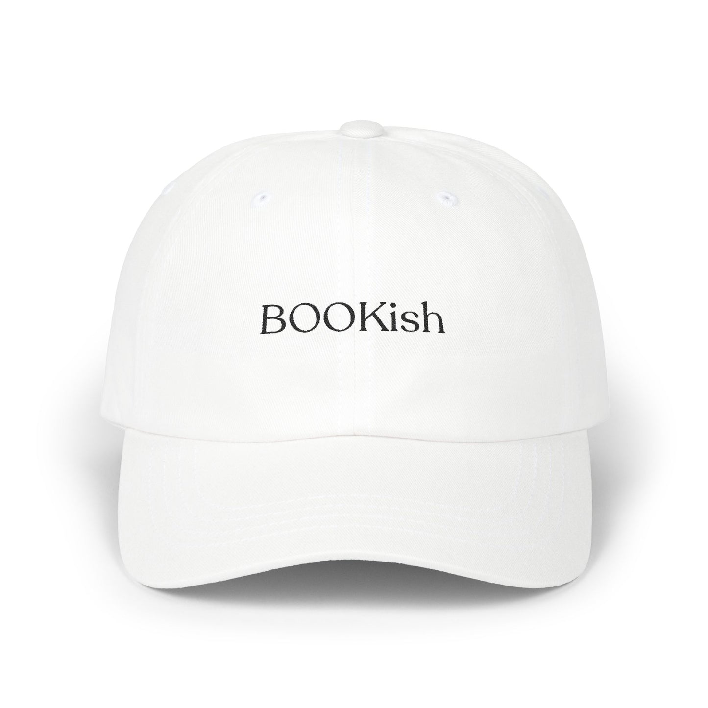 Bookish Embroidered Baseball Cap