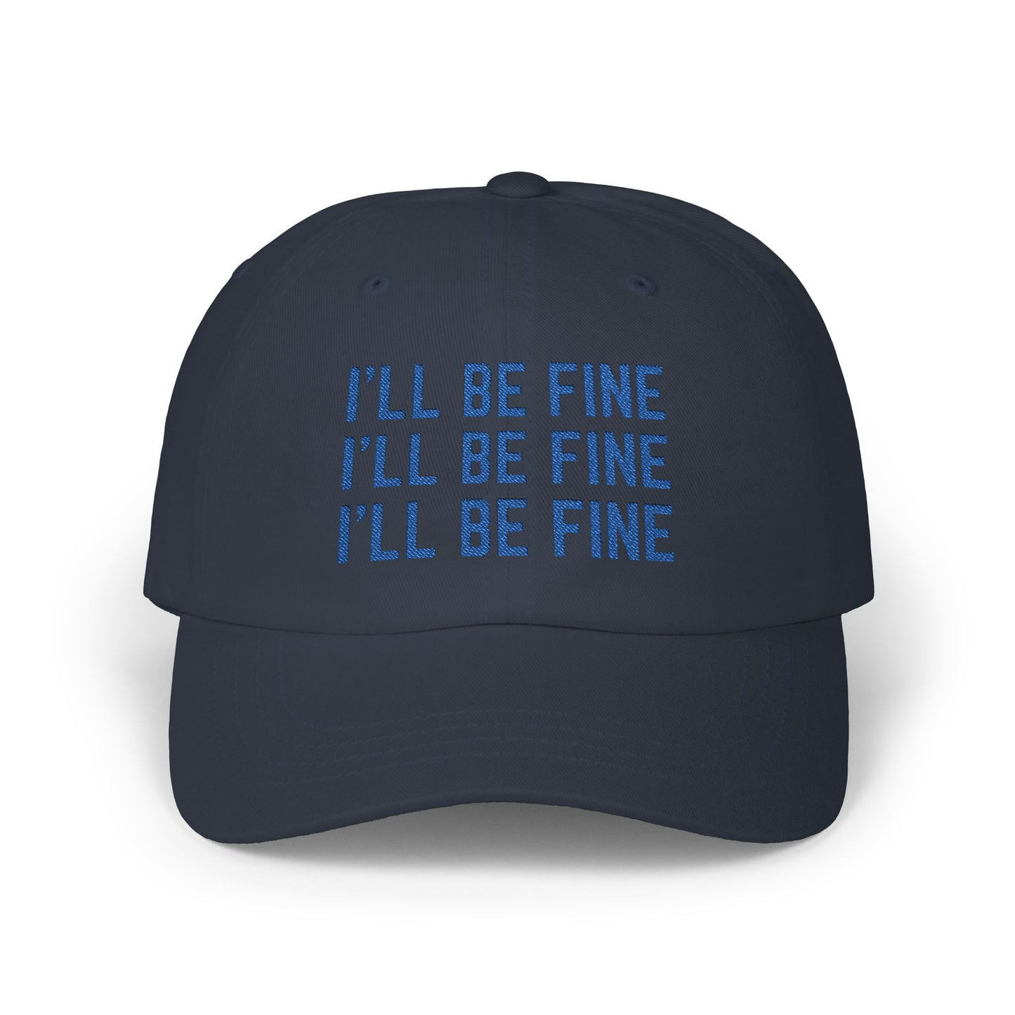 I'll Be Fine Cap, Megan Moroney Inspired Embroidered Baseball Cap