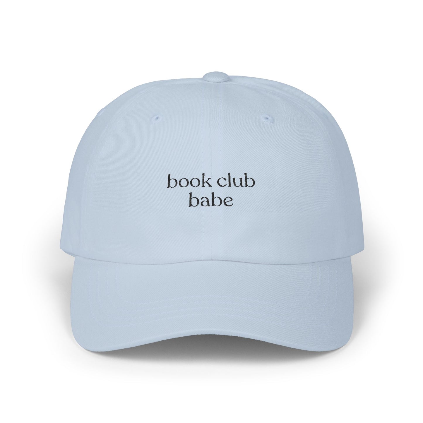 Book Club Babe Embroidered Baseball Cap