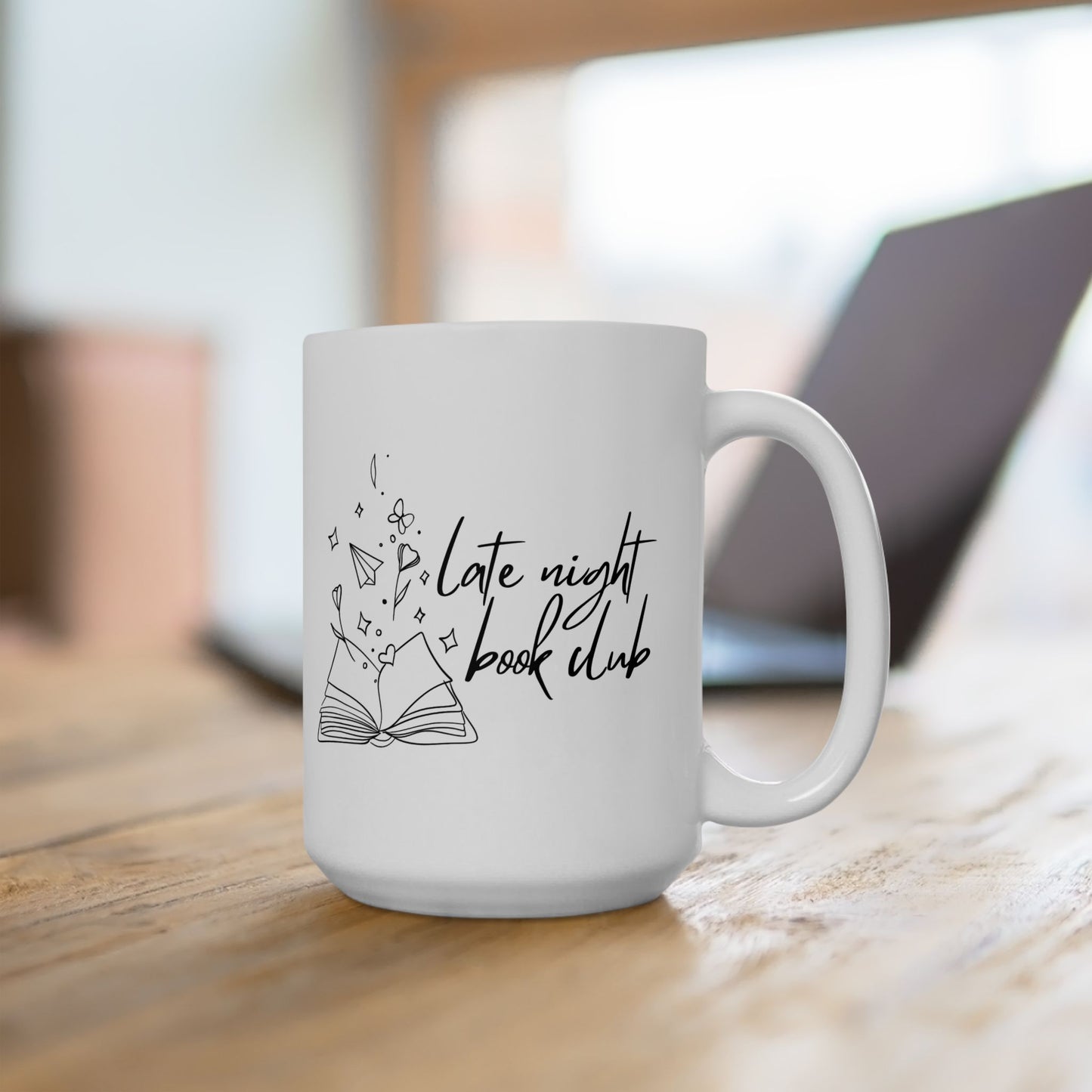 Late Night Book Club Mug