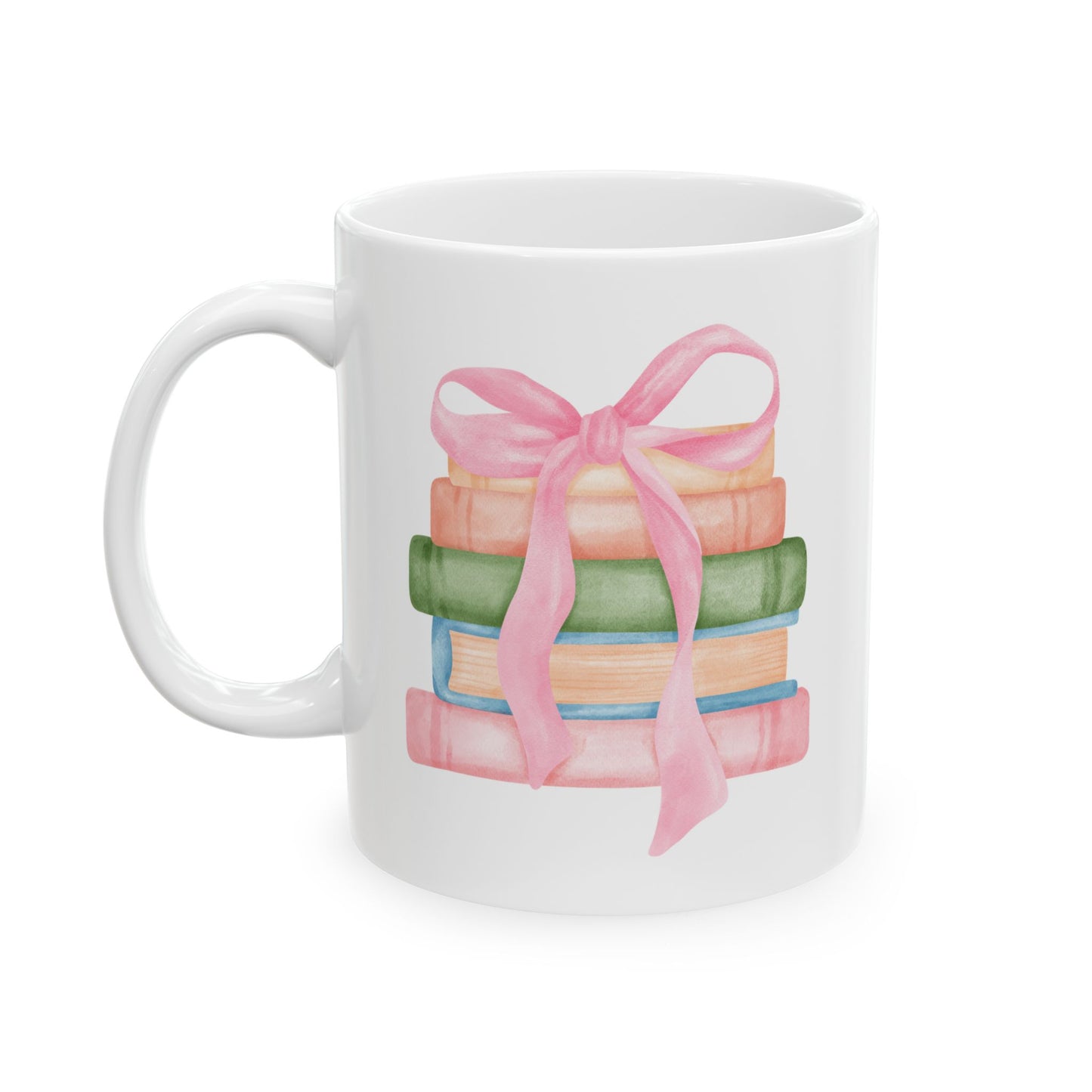 Books & Bow Coquette Mug