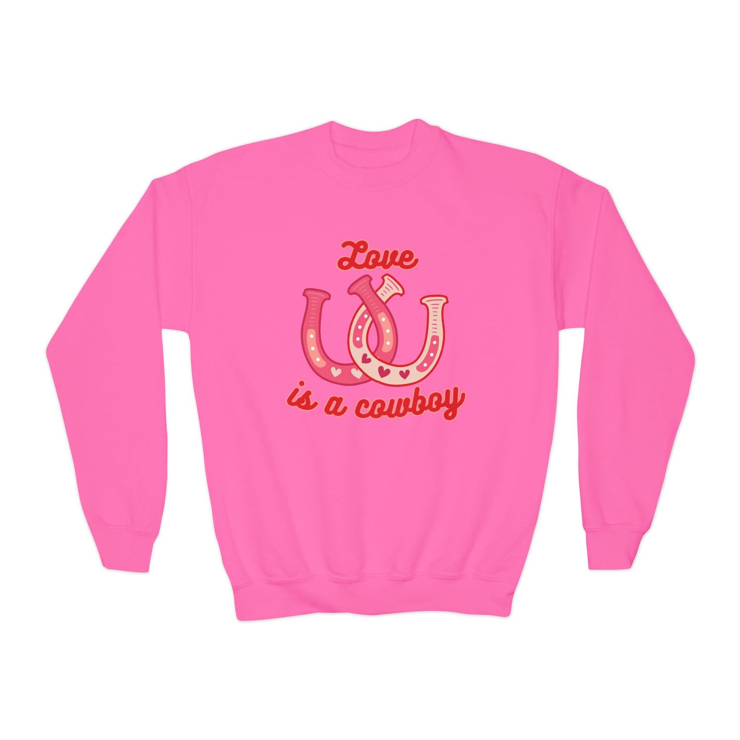 Youth Love Is A Cowboy Sweatshirt