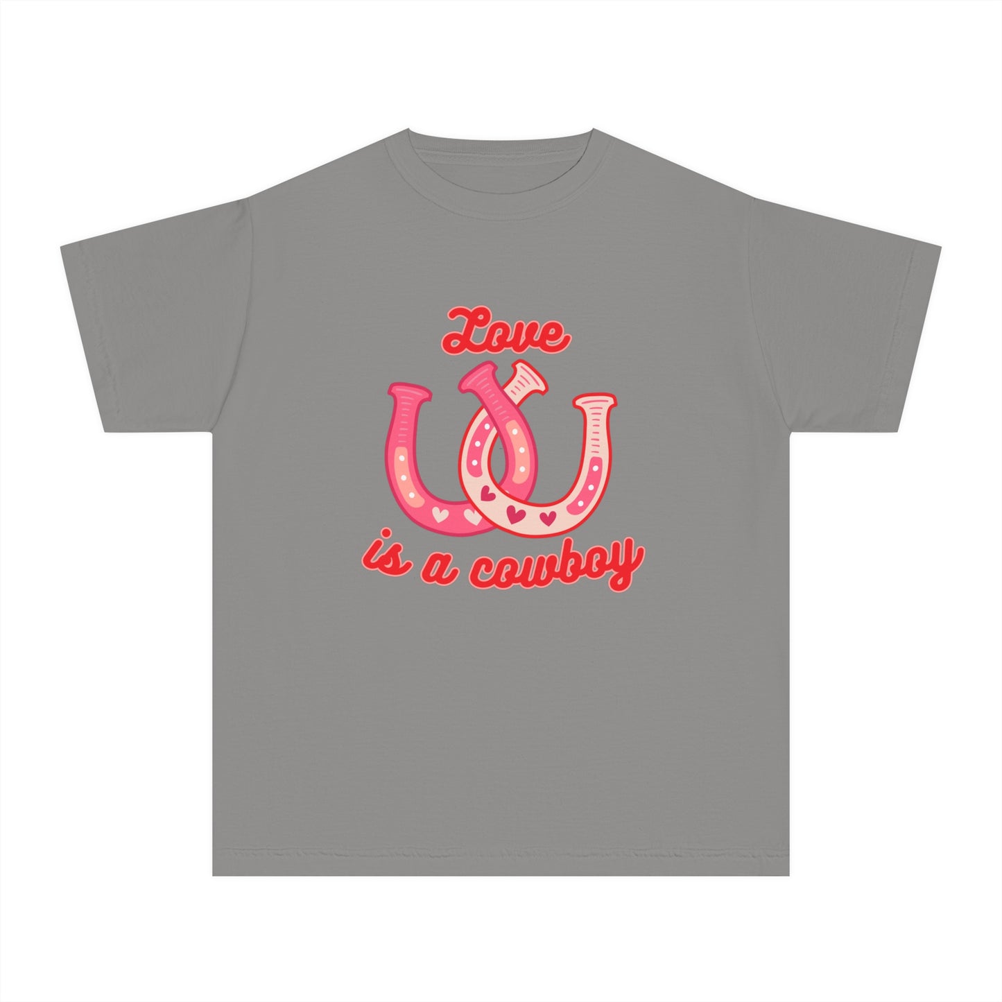 Youth Love Is A Cowboy Graphic T-Shirt