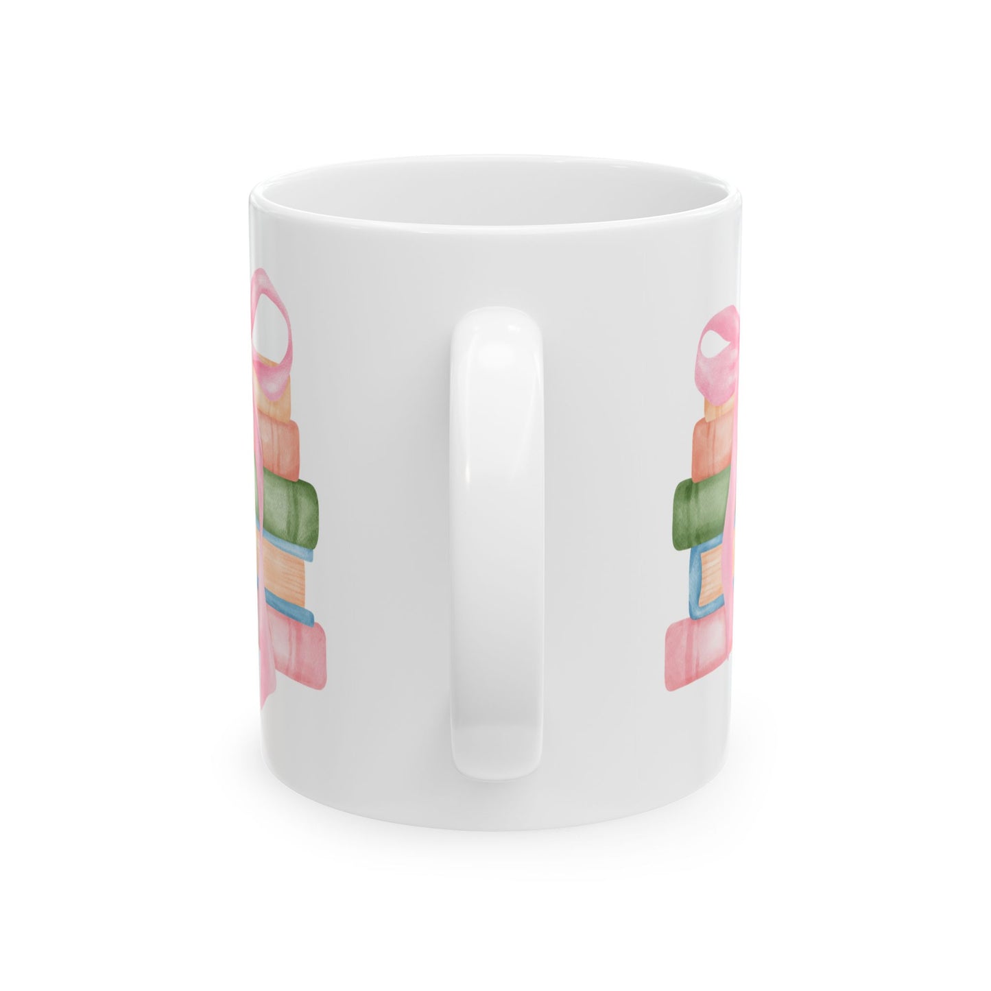Books & Bow Coquette Mug