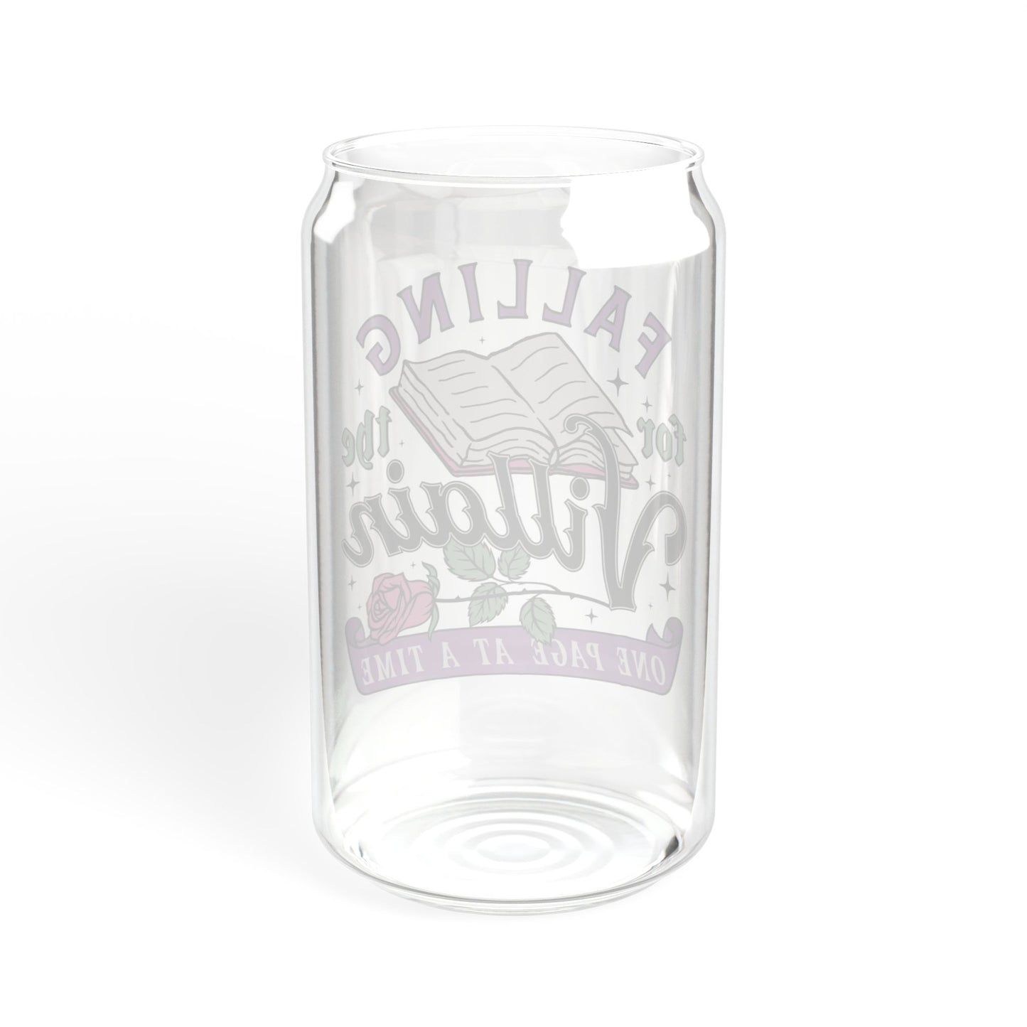 Falling For The Villain Sipper Glass