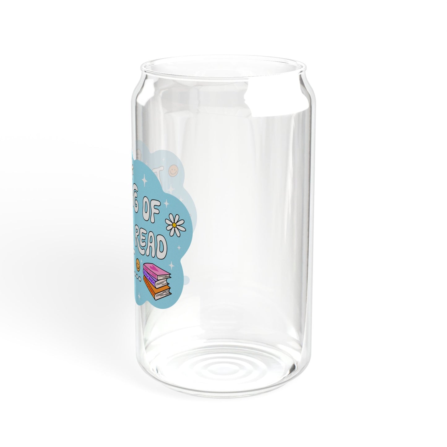 Thinking Of What To Read Next Sipper Glass