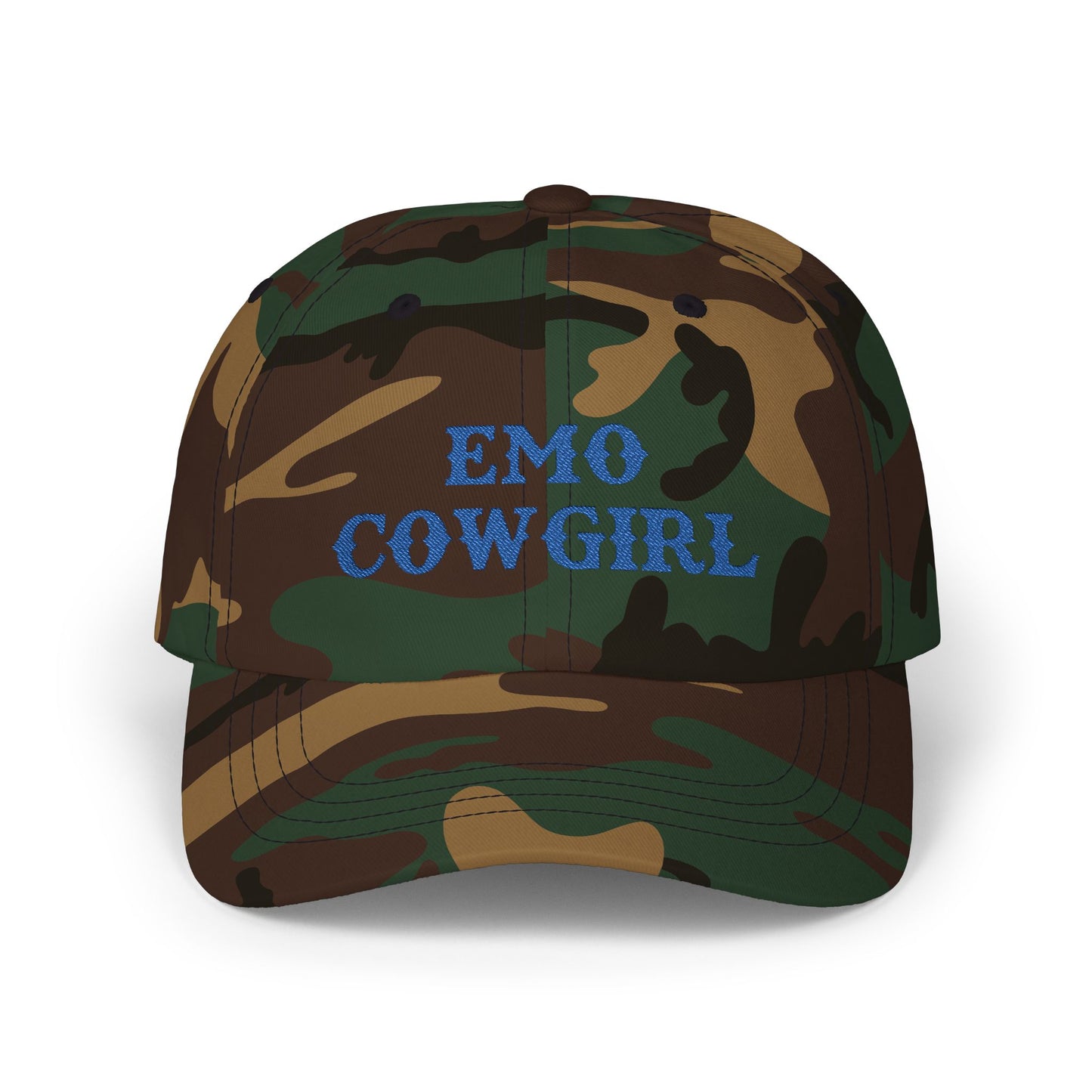 Emo Cowgirl Embroidered Baseball Cap