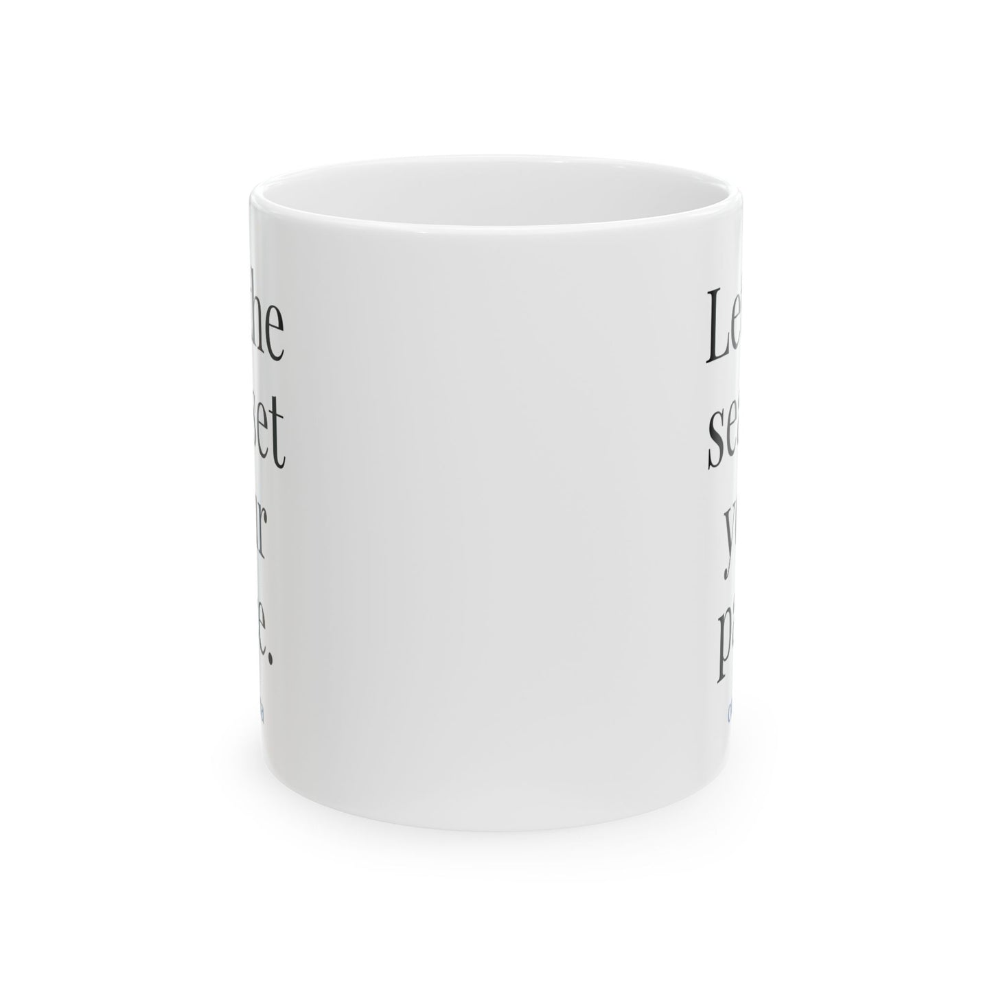 Let The Sea Set Your Pace Coffee Cup Mug