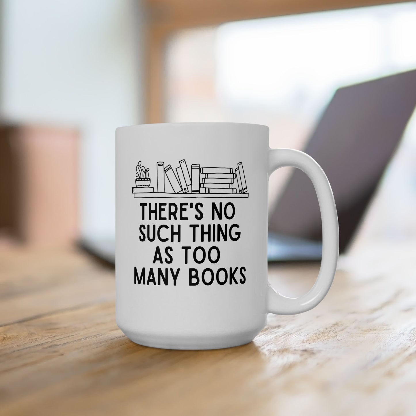Too Many Books Mug