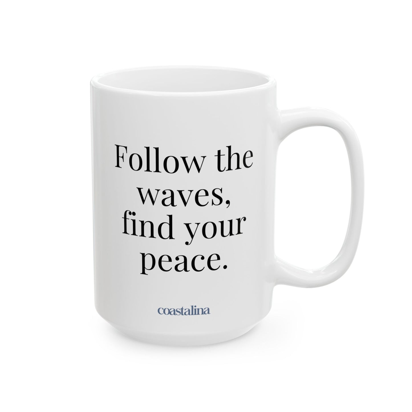 Peaceful Ocean Waves Mug