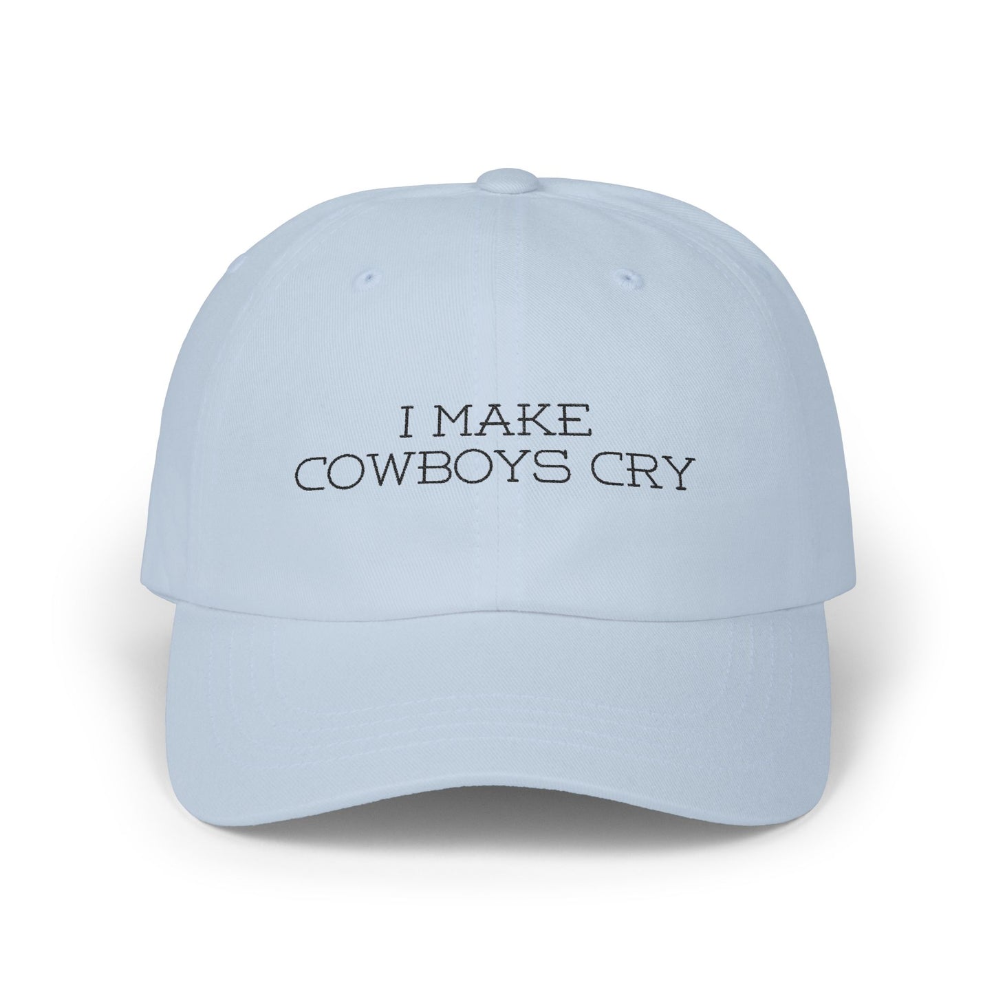 I Make Cowboys Cry Embroidered Baseball Cap