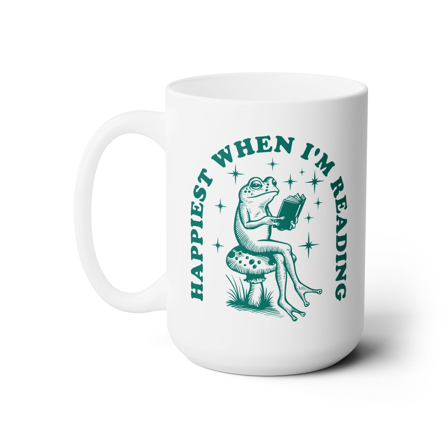 Happiest When I'm Reading Coffee Mug