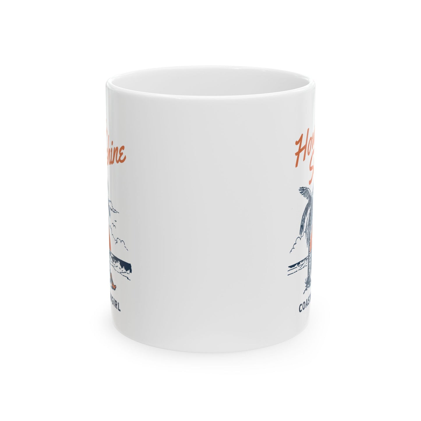 Howdy Sunshine Coastal Cowgirl Beach Vibes Mug